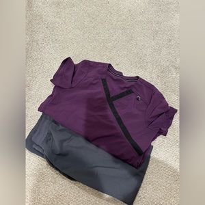Purple Scrub set
